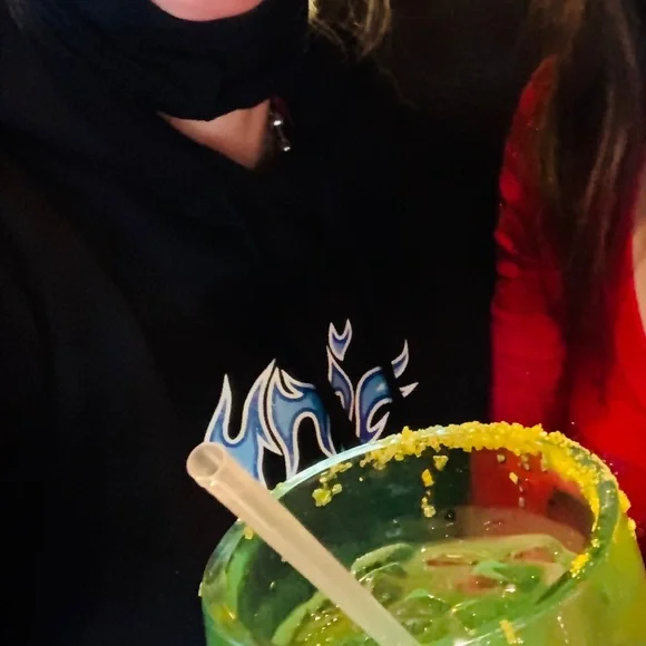 Unif Blue Flame Hoodie size XL - Picture 5 of 5